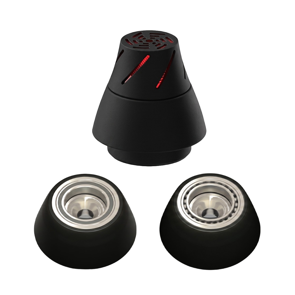 Utillian 8 Turbo Spinner Carb Cap - full set view