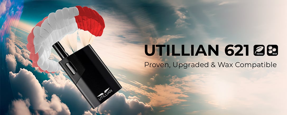 Utillian 621 Vaporizer in Wolken