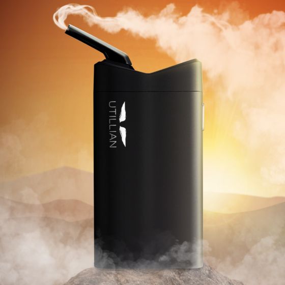 Utillian 723 dry herb vaporizer with vapor