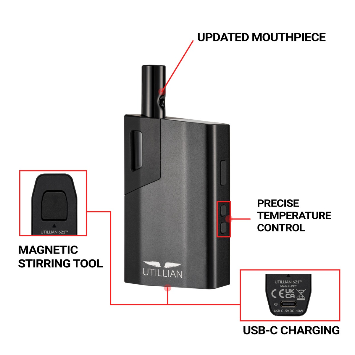 utillian vape Yo Bar X Lion Vapes Hookah Pro 10000 | 17.90€