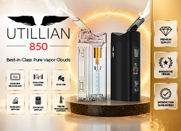 Utillian 850 Vaporizer Mobile Banner